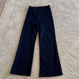 Kut from the Kloth Navy Wide-Leg Jeans